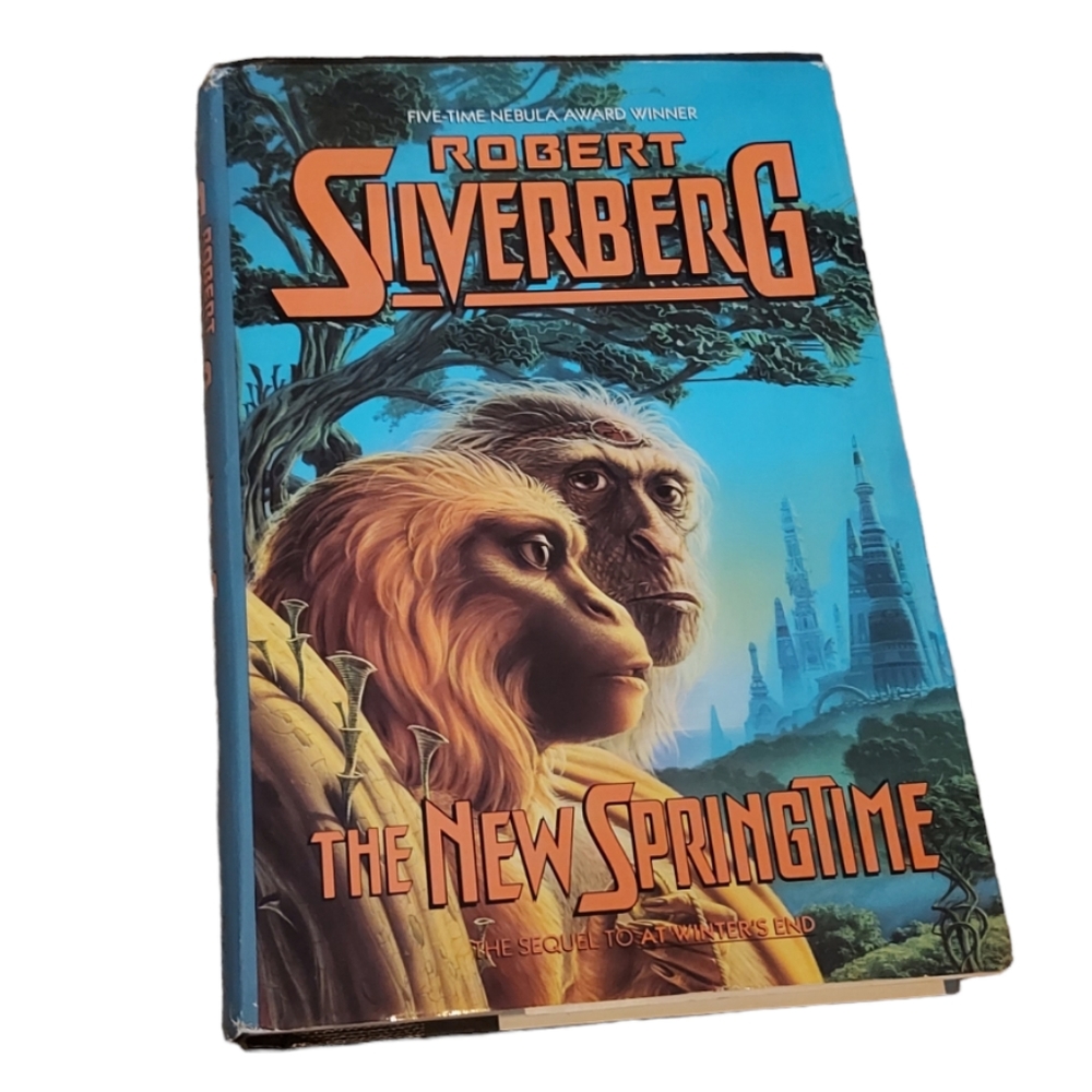 Vintage Hard Cover Book- The New Springtime by Robert Silverberg